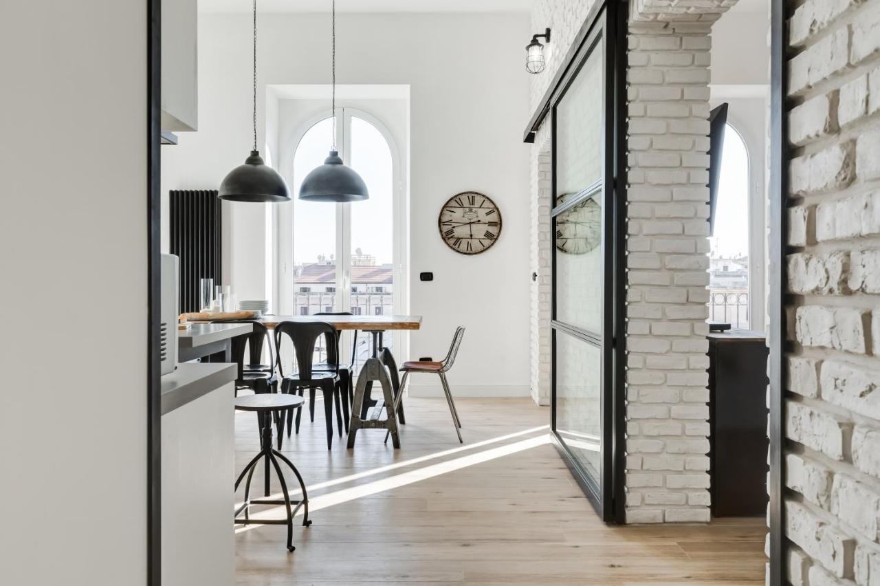 Bmga L Glam Industrial 3-Bed Apartment In Termini 罗马 外观 照片