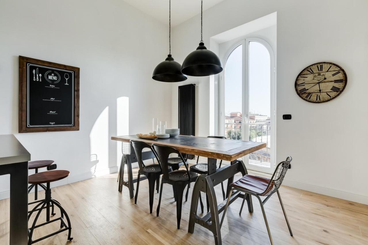 Bmga L Glam Industrial 3-Bed Apartment In Termini 罗马 外观 照片