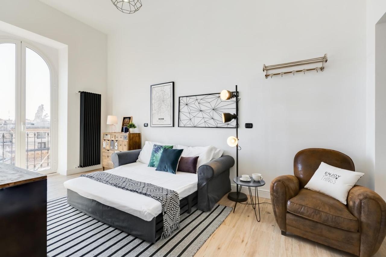 Bmga L Glam Industrial 3-Bed Apartment In Termini 罗马 外观 照片