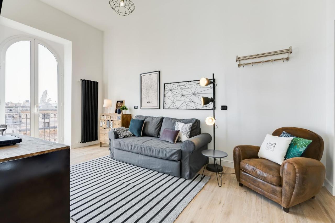 Bmga L Glam Industrial 3-Bed Apartment In Termini 罗马 外观 照片