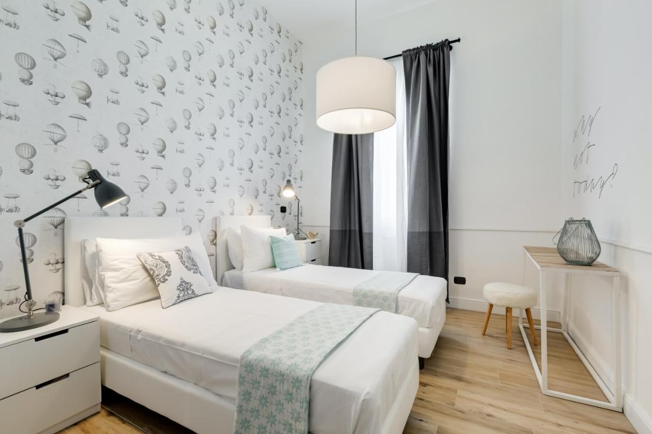 Bmga L Glam Industrial 3-Bed Apartment In Termini 罗马 外观 照片