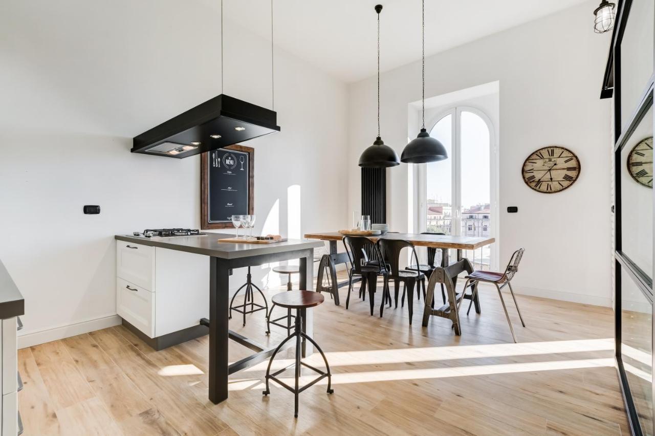 Bmga L Glam Industrial 3-Bed Apartment In Termini 罗马 外观 照片