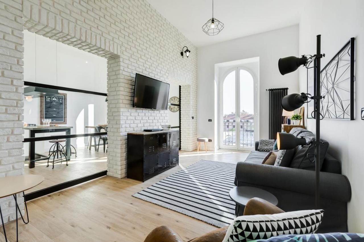 Bmga L Glam Industrial 3-Bed Apartment In Termini 罗马 外观 照片